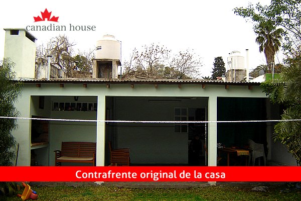 Plano Casa Canadiense sobre terraza