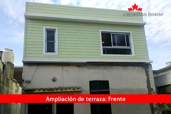 Ampliacion de Terraza construccion en seco